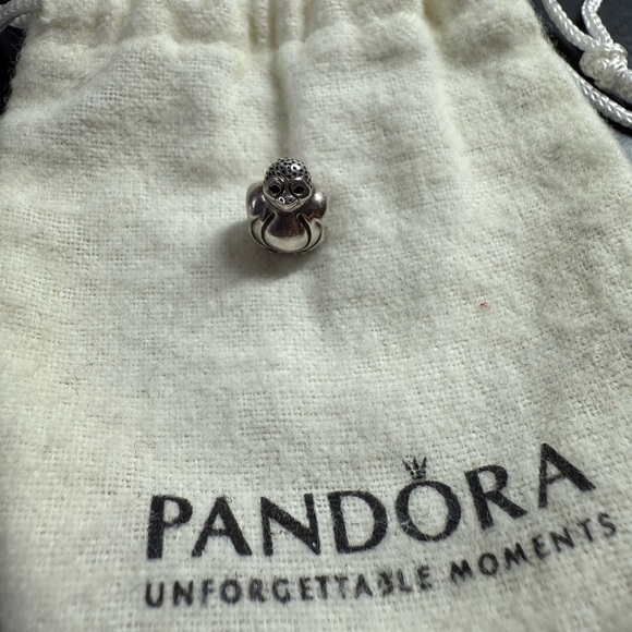 PANDORA - Silver Spotted Head Penguin Charm #790423 [retired] - Picture 2 of 4